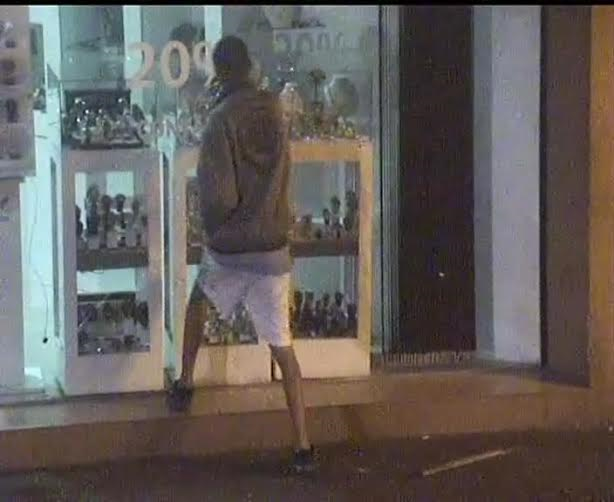 Detuvieron a una persona gracias a las cámaras de seguridad