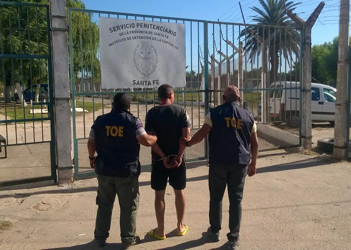 Las TOE detuvo a un hombre evadido de la cárcel de Las Flores