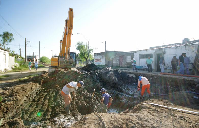 La pavimentación de calle Padre Quiroga avanza en otro de sus frentes de trabajo
