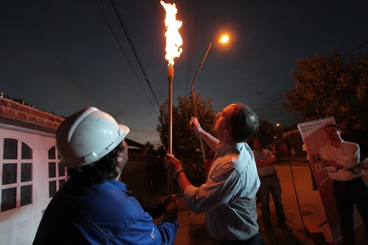 red de gas natural en Liceo Norte