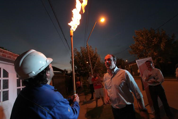 Plan Norte: unas 400 familias se conectaron a la red de gas natural en Liceo Norte