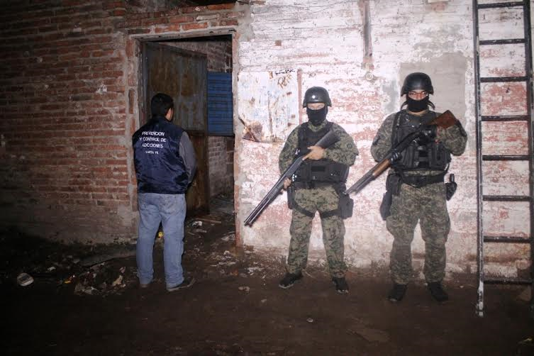 Estupefacientes - Secuestro en Santa Fe