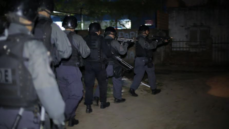 Operativo en Barrio San Lorenzo