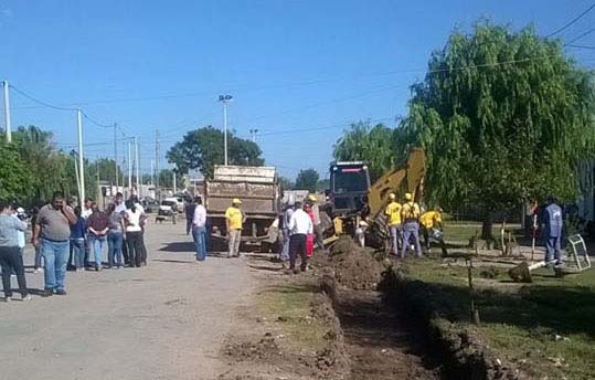 Obras en Perú y Pte. Perón