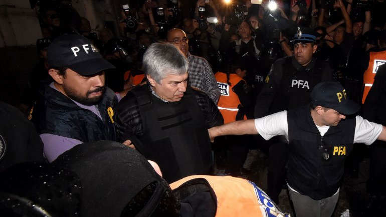 Báez detenido