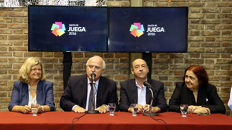El Gobernador Miguel Lifschitz encabezó el lanzamiento de Santa Fe Juega 