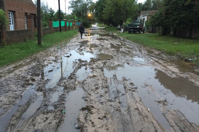 Costa santafesina - Inundación por lluvias