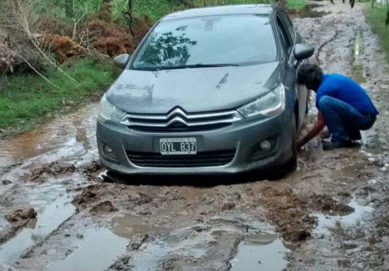 Costa santafesina - Inundación por lluvias