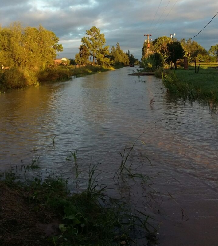Cordón frutihortícola de Santa Fe - Inundada por lluvias
