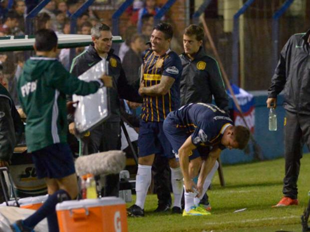 ÁLVAREZ PADECE UNA DISTENCIÓN INTERCOSTAL PERO QUIERE ESTAR SÍ O SÍ ANTE SAN LORENZO