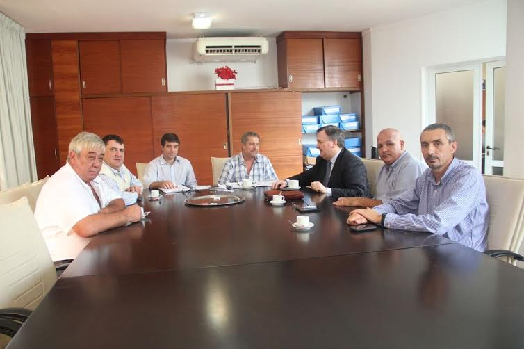 Importante reunión con autoridades de la DPV, en procura de soluciones por la emergencia hídrica del Dpto. Cristóbal