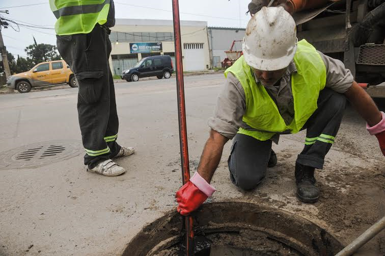 Emergencia hídrica: el Municipio intensifica los trabajos en los desagües