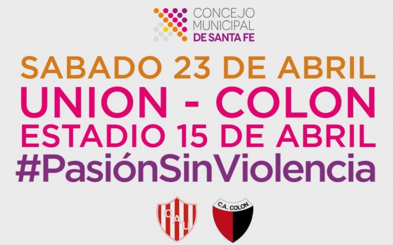 Nueva apuesta audiovisual del Concejo Municipal para vivir un clásico sin violencia