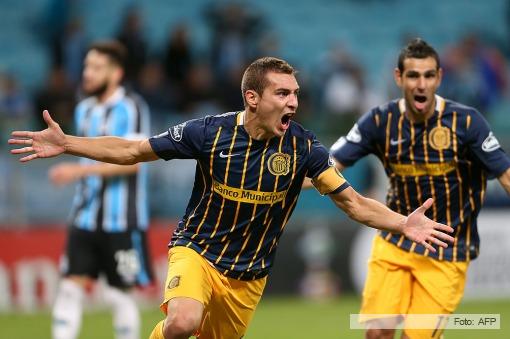 ROSARIO CENTRAL LE GANÓ A GREMIO EN BRASIL