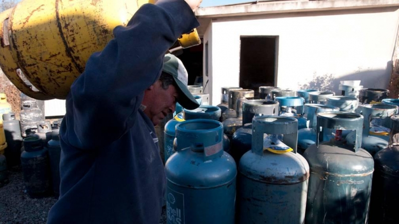 Aumentó más del 10 por ciento el costo del gas envasado