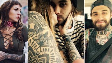 CANDE TINELLI Y SU TATUADOR: ROMANCE BLANQUEADO