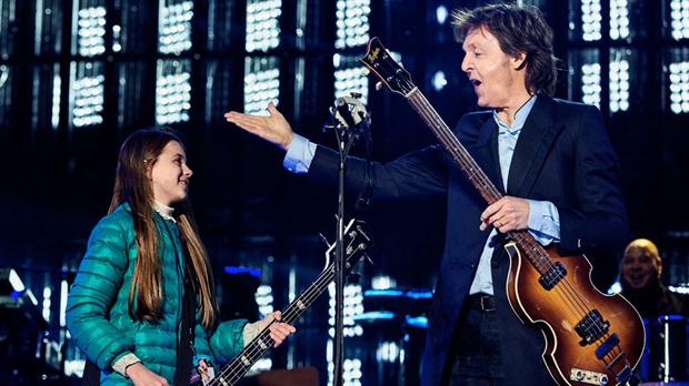 LEILA, LA NENA QUE CANTÓ CON PAUL MC CARTNEY