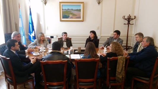 Diputados del PJ se reunieron con el Tribunal de Cuentas