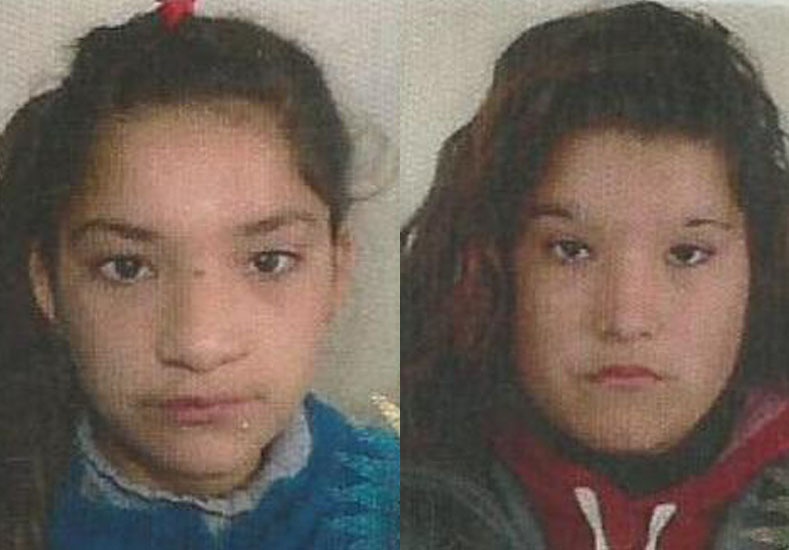 Buscan a dos hermanas de 12 y 16 años