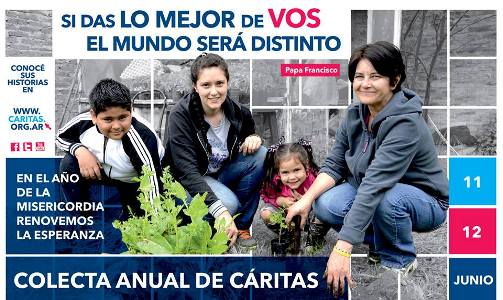 Cáritas invita a dar lo mejor de cada uno para su colecta