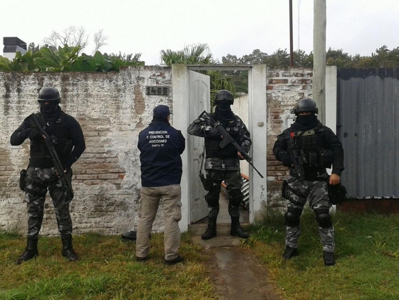 Personal antinarcóticos realizó nueve allanamientos