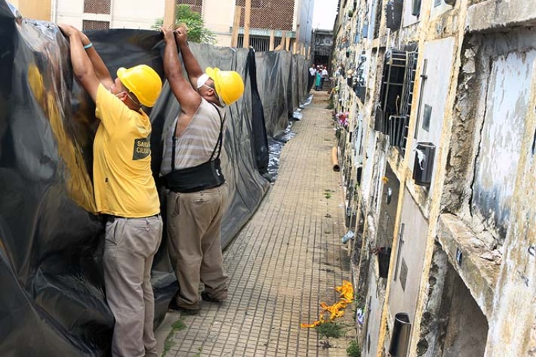 El Cementerio Municipal: 