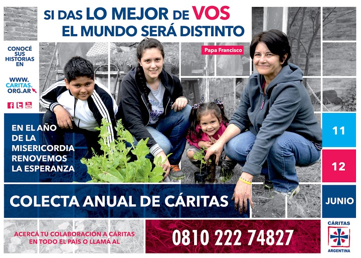 Este fin de semana se llevará a cabo la Colecta Anual de Cáritas