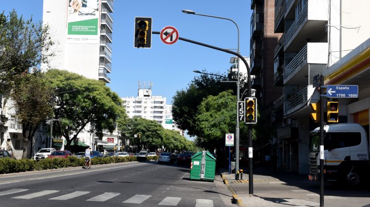 Una falla dejó al 60% de los semáforos en intermitencia