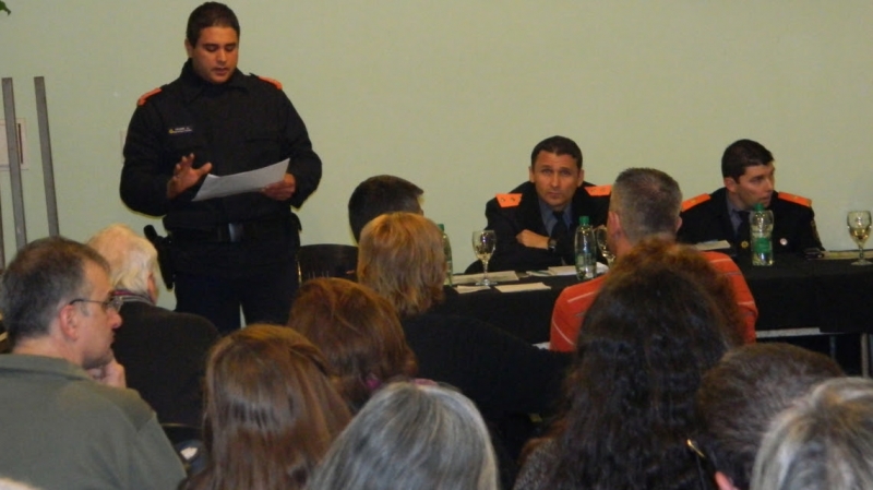 La Policía Comunitaria participó de la segunda asamblea con vecinos