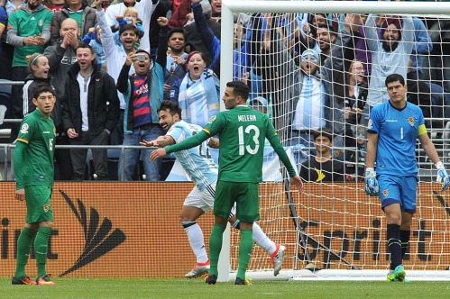 Argentina le ganó 3 a 0 a Bolivia