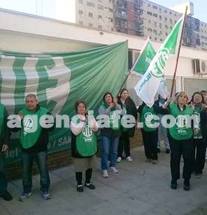 Asamblea permanente en el centro de salud