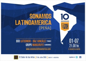 Peña Sonamos Latinoamérica en El Solar de las Artes