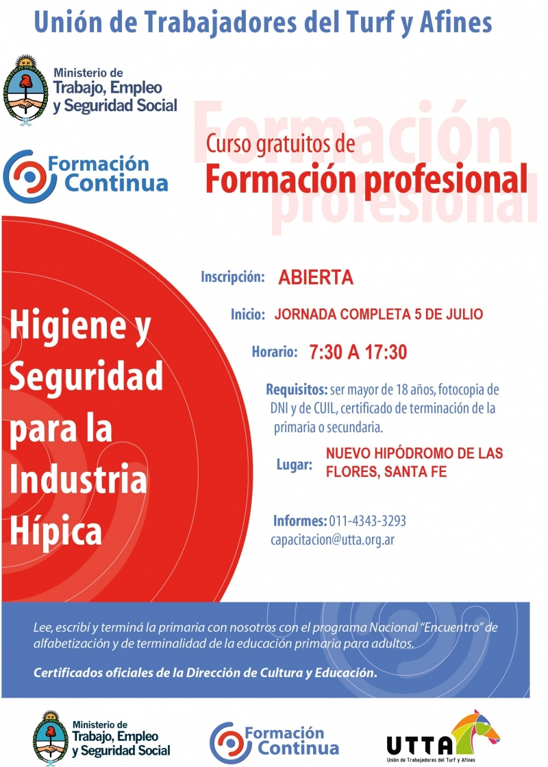 UTTA capacita sobre Seguridad e Higiene