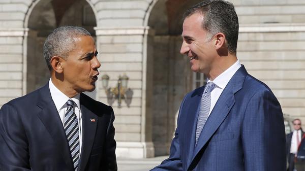 Barack Obama inició su visita a España, acortada por la violencia en Dallas