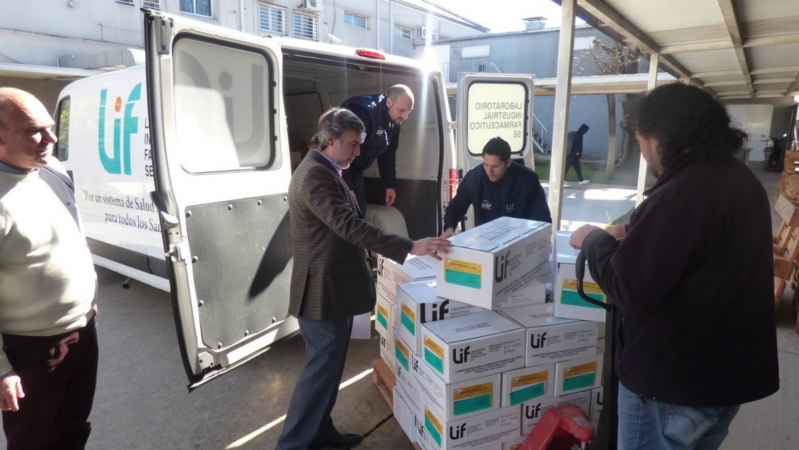 El LIF avanza en la distribución de los medicamentos con un proceso propio