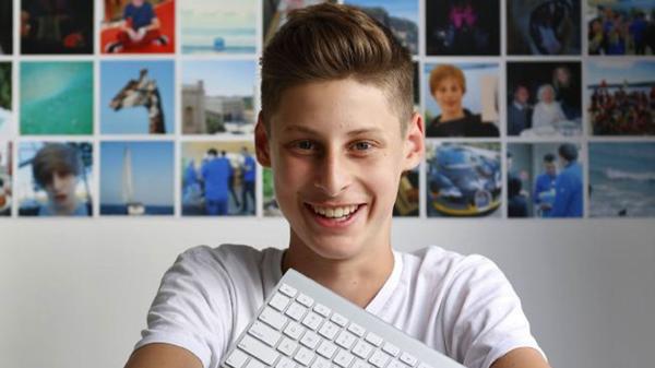 Tiene 16 años y es considerado el Mark Zuckerberg del futuro