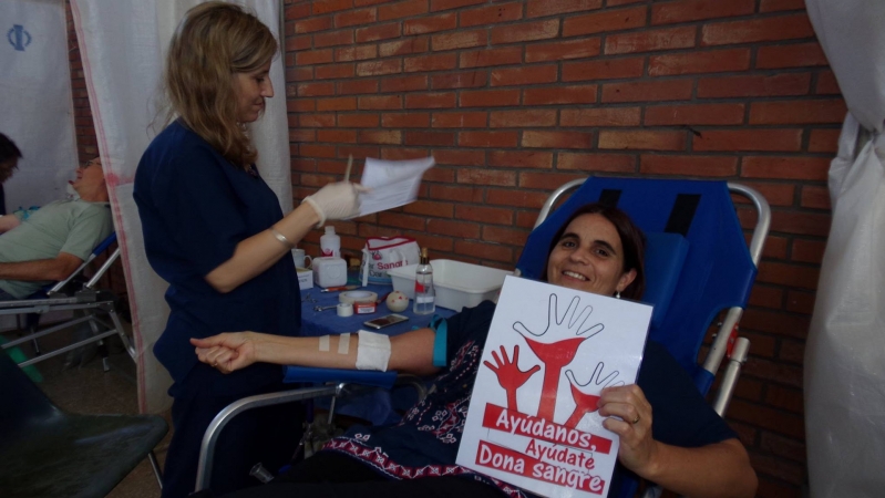 Más de 2500 donantes voluntarios de sangre participaron de las colectas 