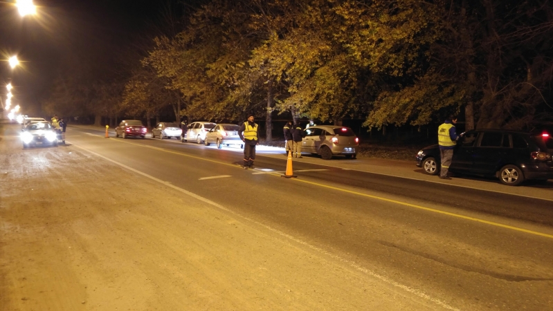 Más de 40 conductores dieron positivo