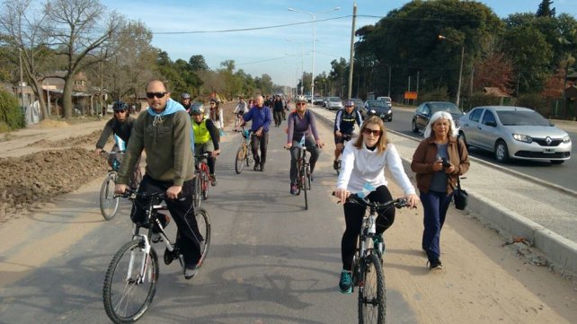 Vecinos de la Costa reclamarán por la construcción de ciclovías