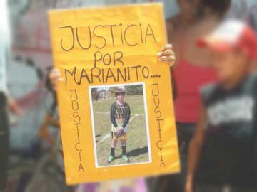 La mamá de Mariaño Acuña se presentó como querellante