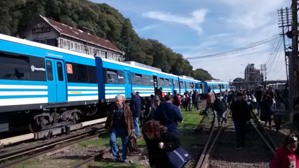 Descarriló un tren del Sarmiento y 18 pasajeros resultaron heridos