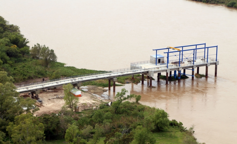 Agua potable para Santo Tomé, Desvío Arijón y Sauce Viejo