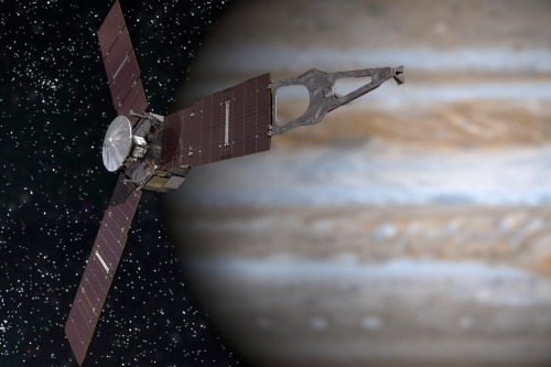 La sonda Juno concretó su máxima aproximación a Júpiter