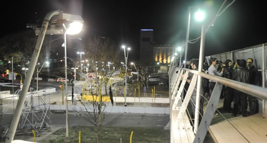 Con la prueba de luces, comienza la cuenta regresiva
