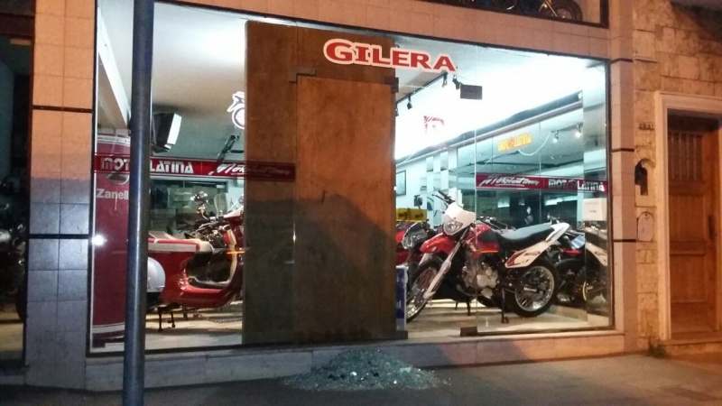 Destrozos y disturbios tras el partido Central vs Rafaela