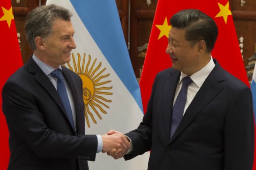 Macri se reunió con Xi Jinping, en el comienzo de su agenda