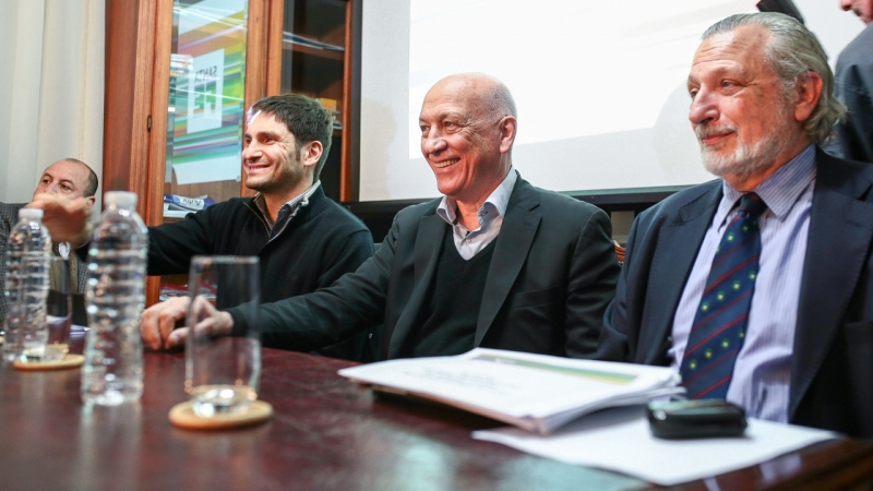 Pullaro y Silberstein se reunieron con diputados