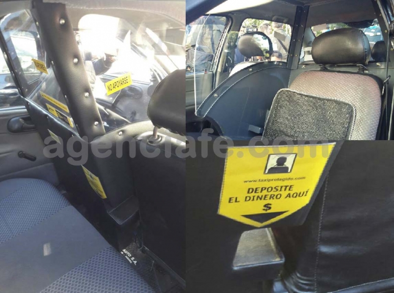 Buscan implementar mamparas en taxis y remises