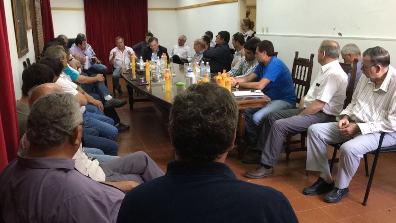 Reunión para avanzar en el mejoramiento de la red vial departamental