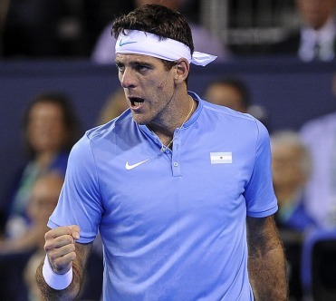 Del Potro dio el batacazo en cinco sets ante Murray 